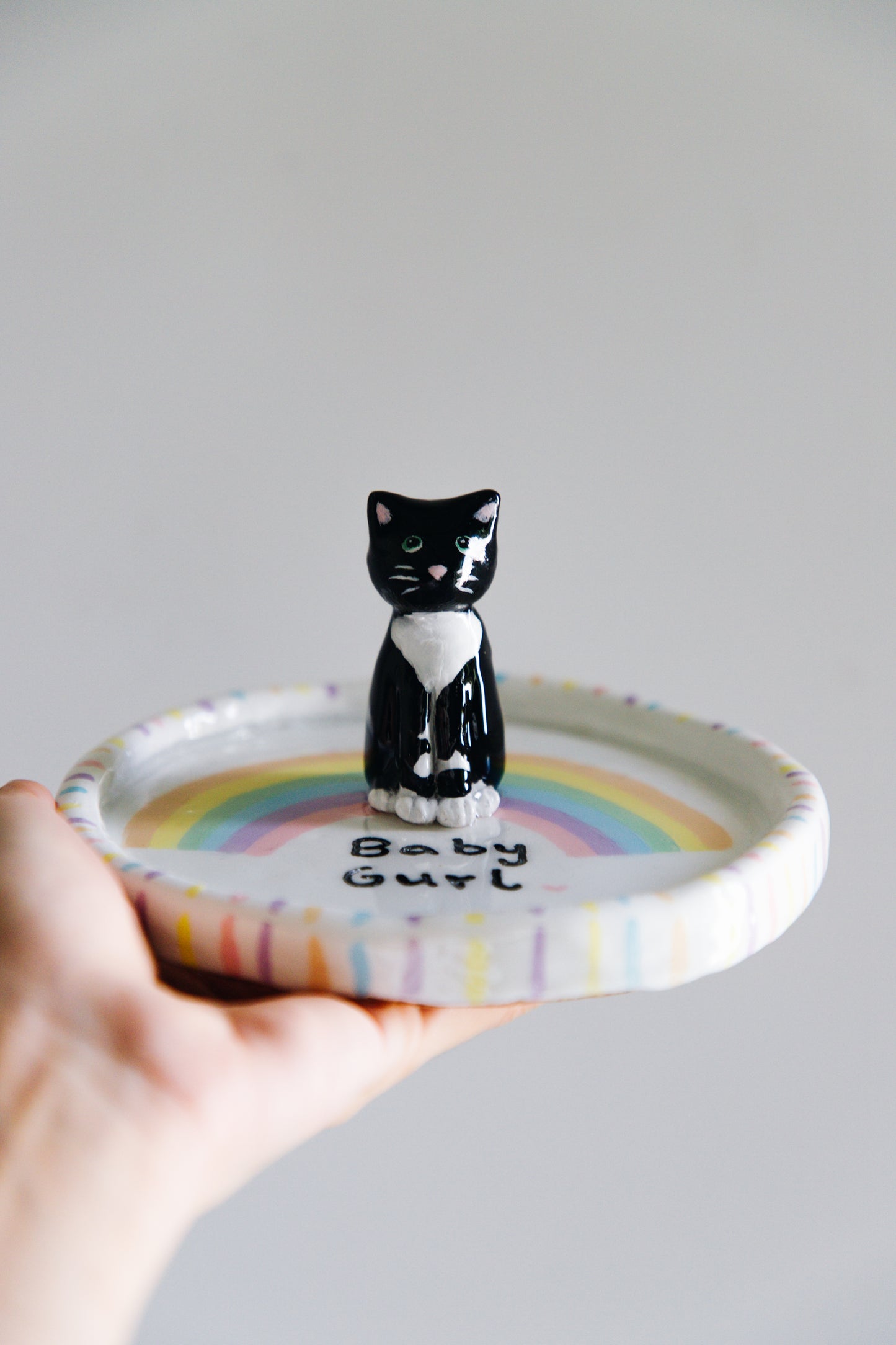 Mini Cat Trinket Dish