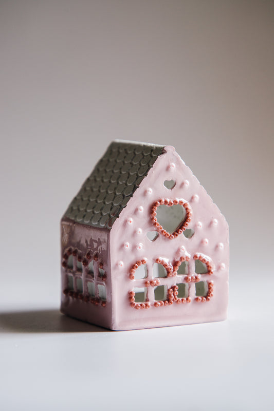 Mini House Tealight Holder (i)