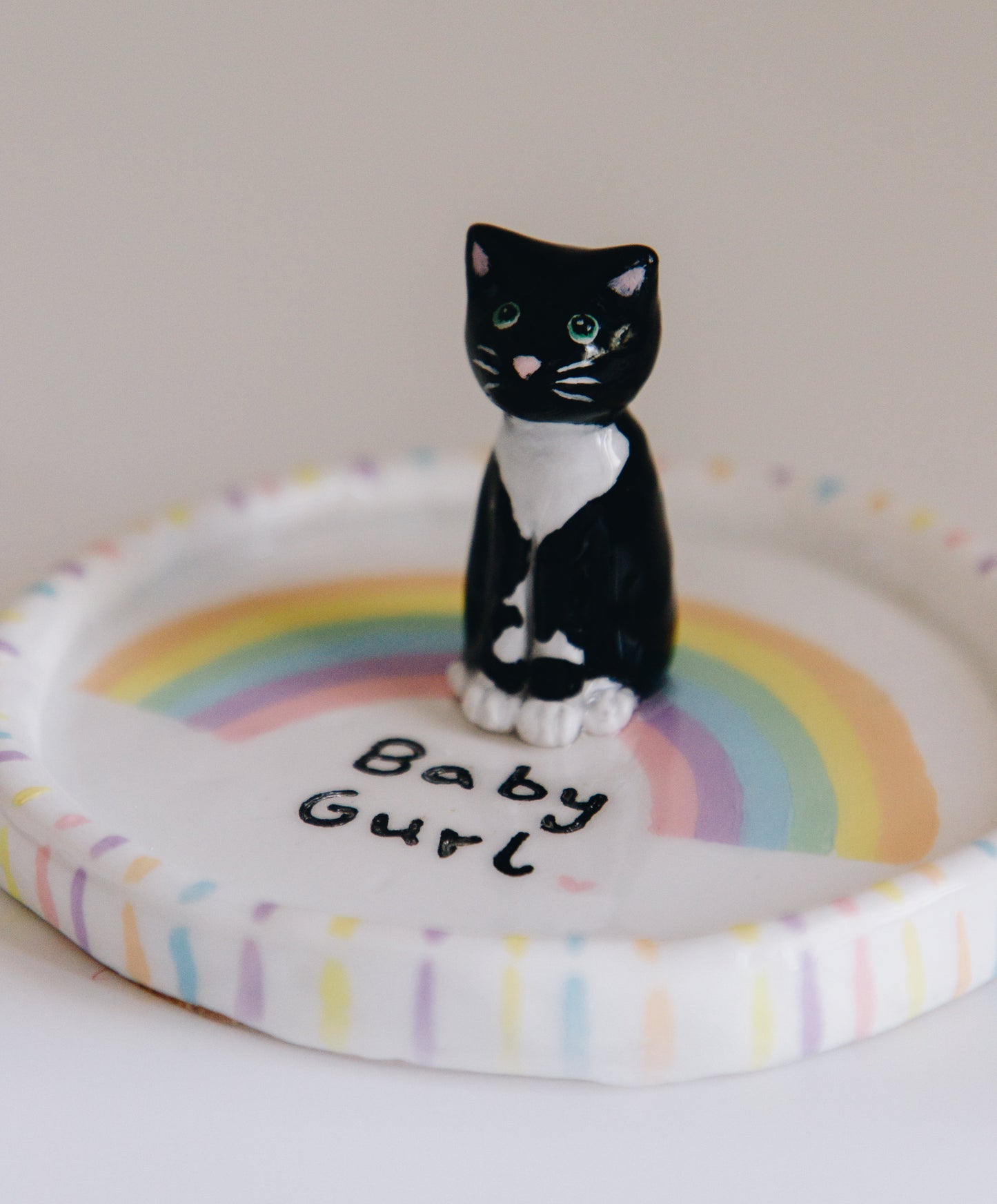 Mini Cat Trinket Dish