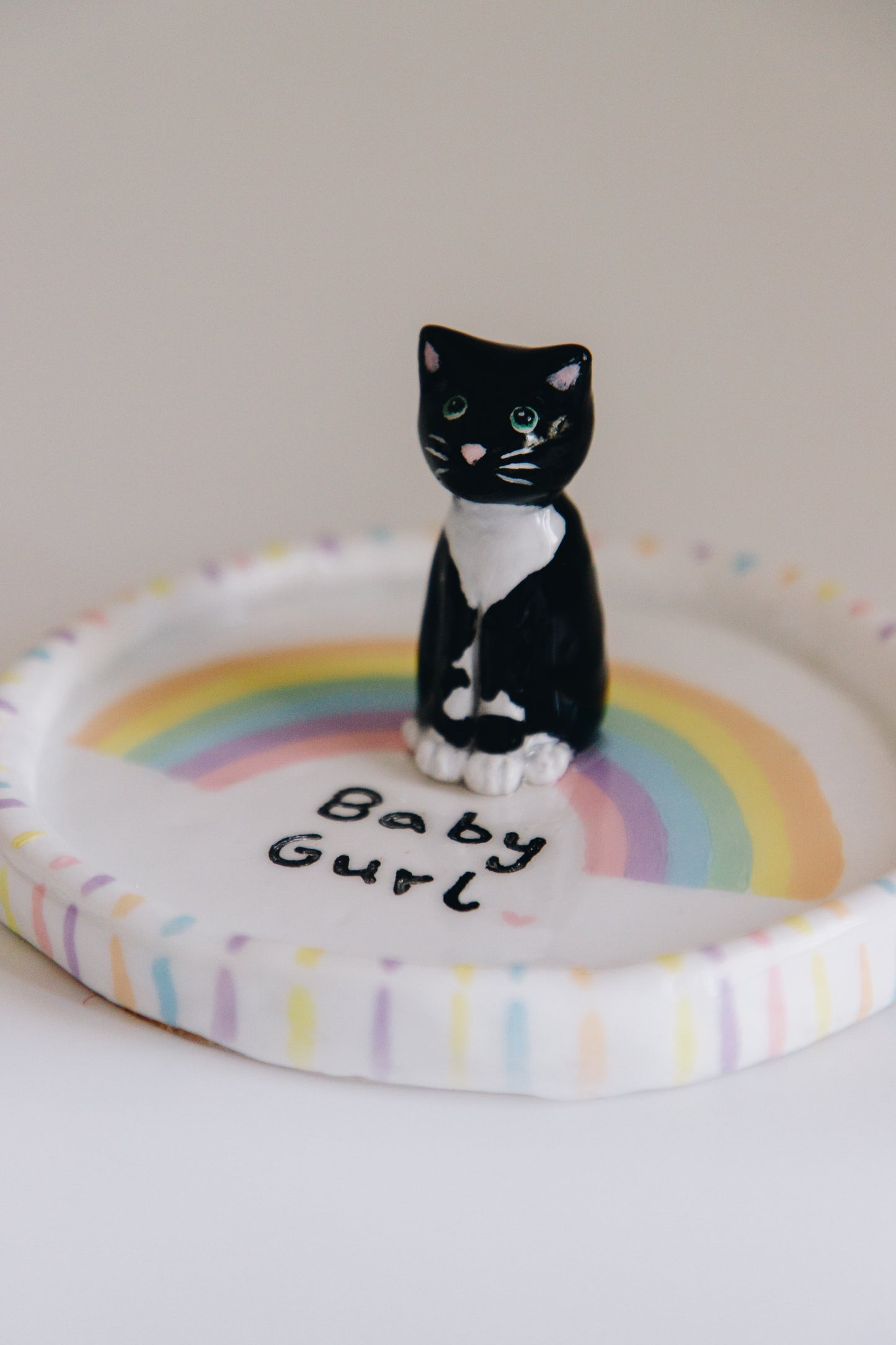 Mini Cat Trinket Dish