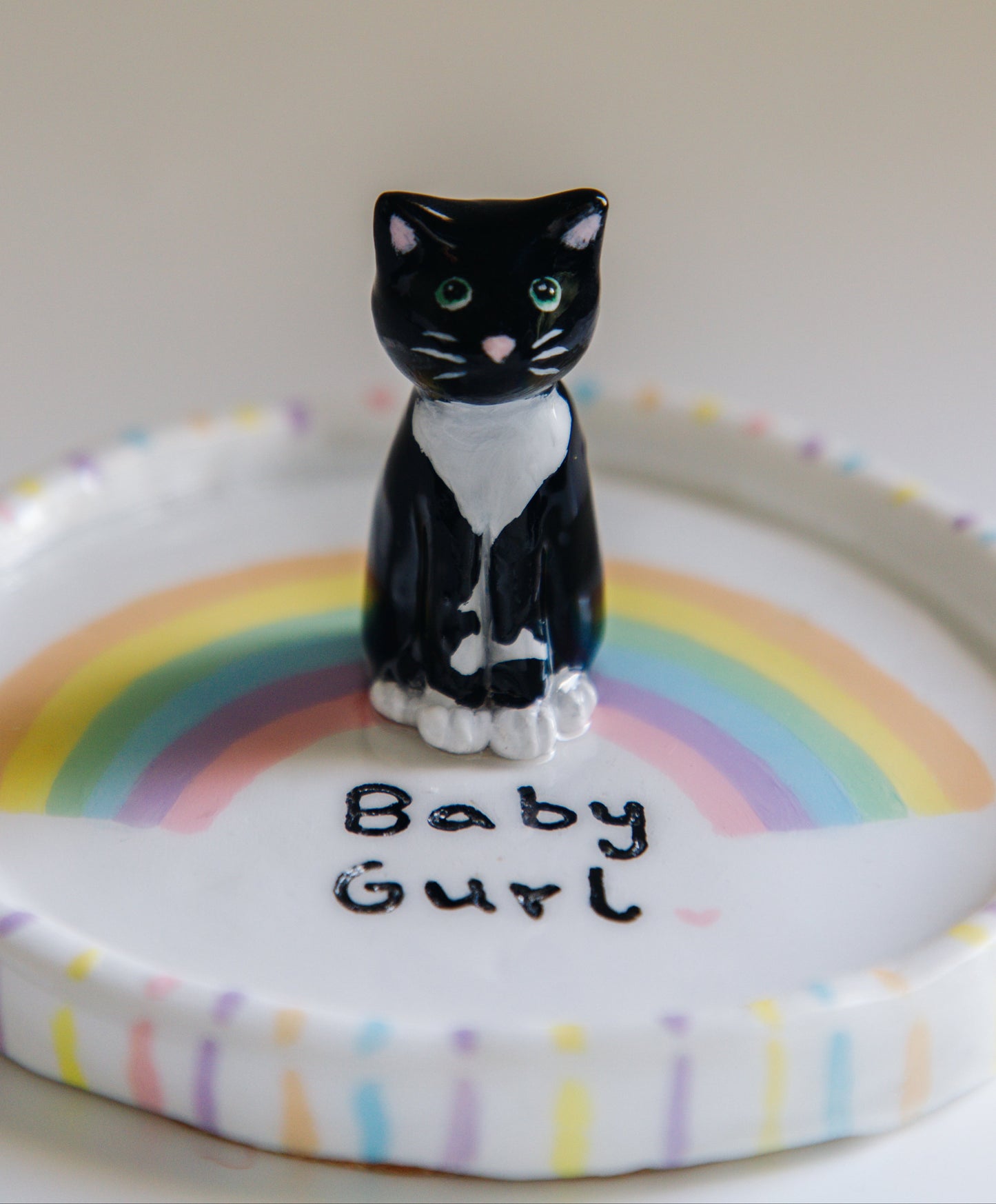Mini Cat Trinket Dish