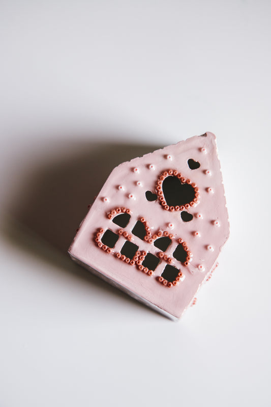 Mini House Tealight Holder (i)