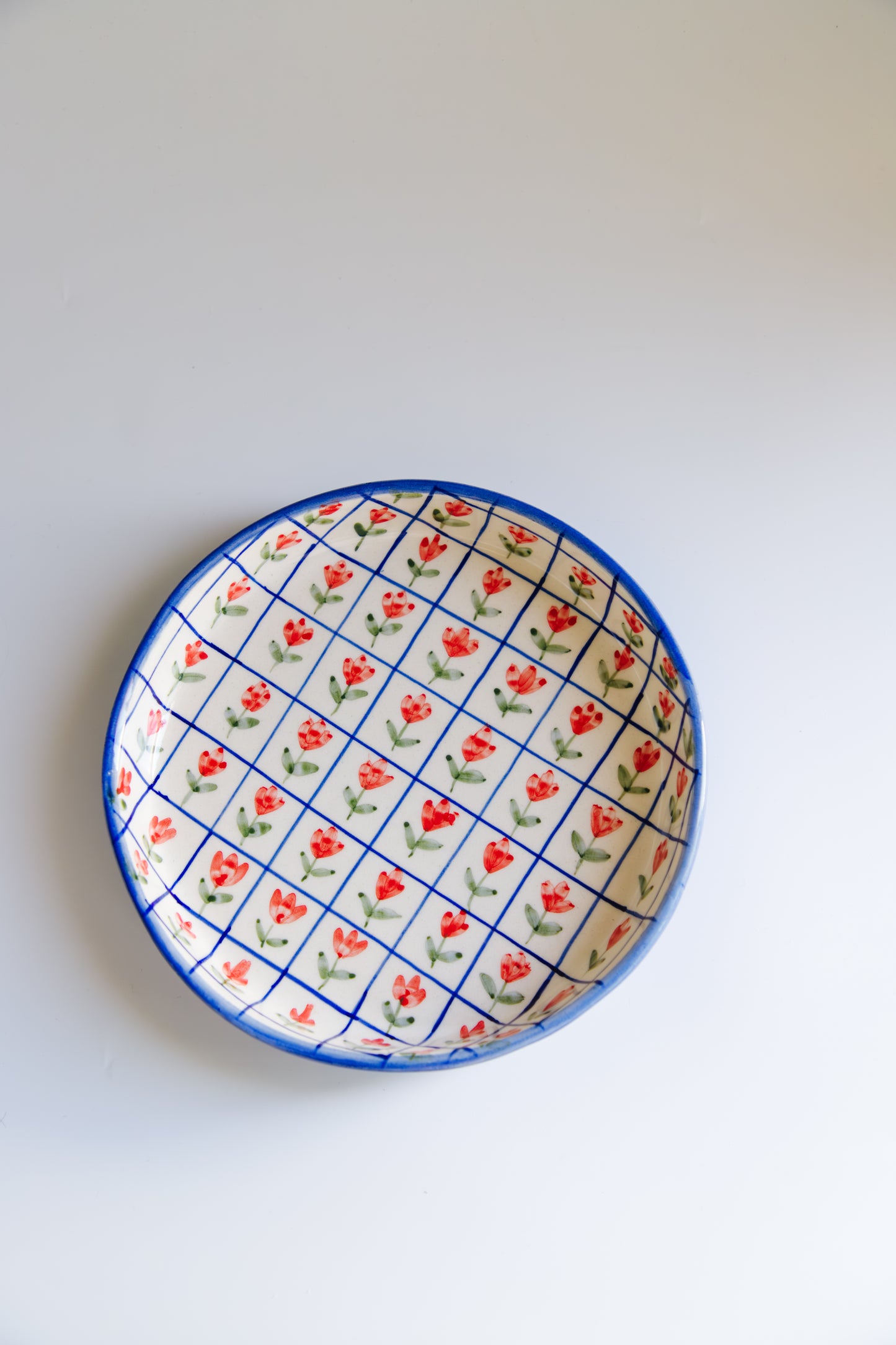 Garden Grid Plate