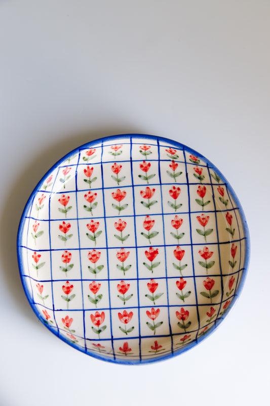 Garden Grid Plate