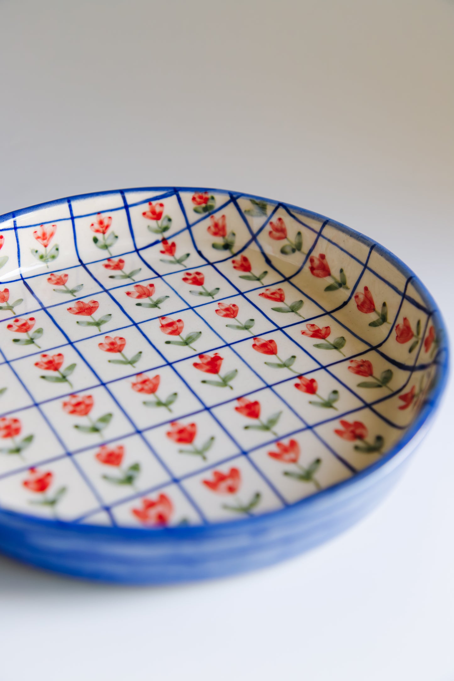 Garden Grid Plate