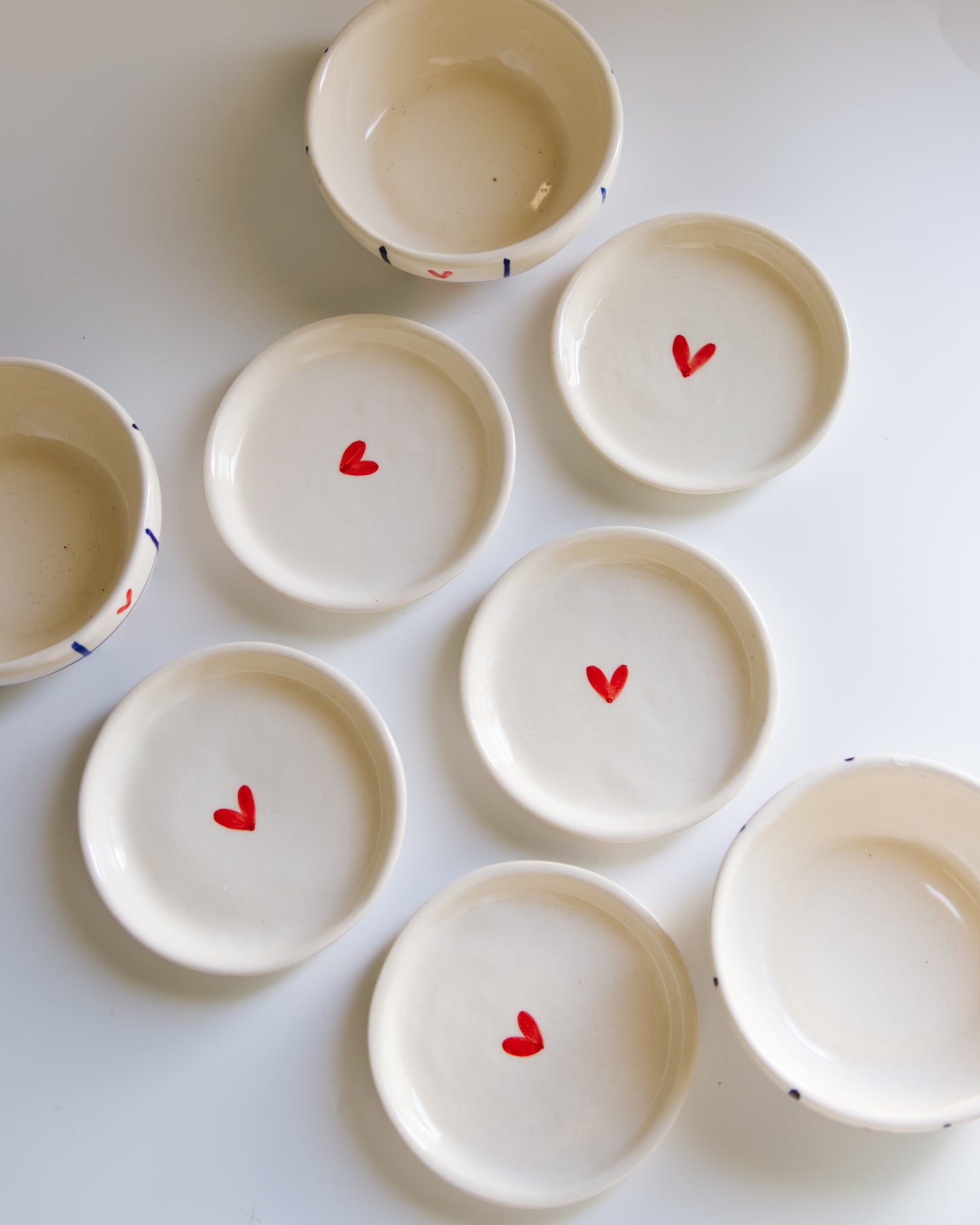 Ceramic Heart Coaster
