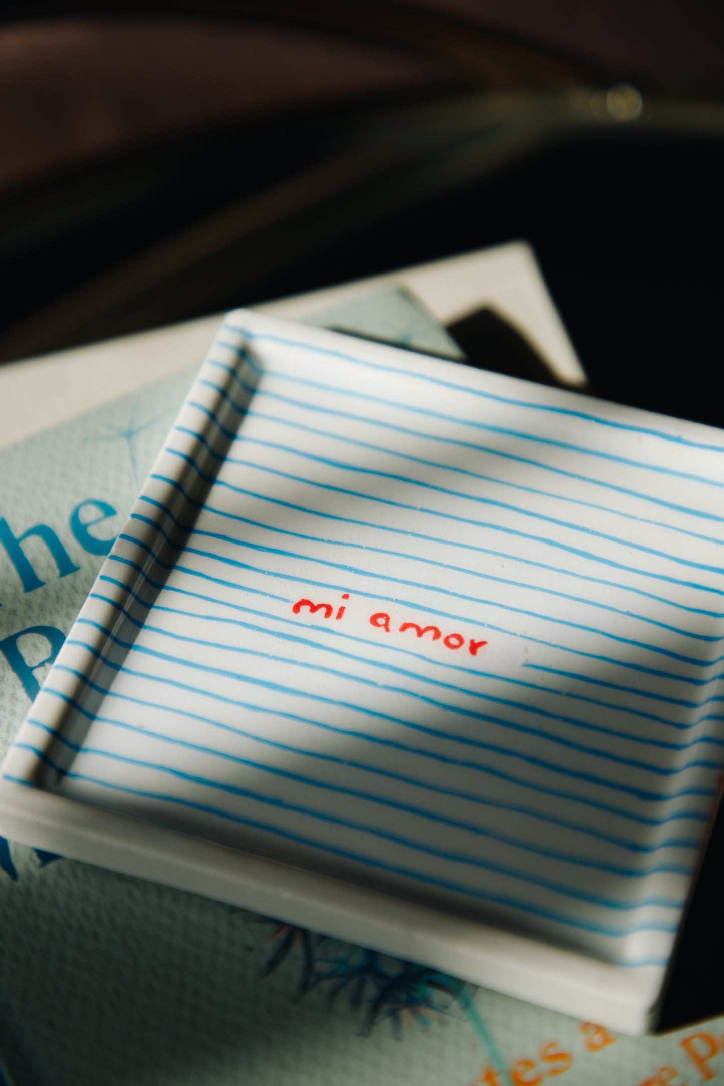 'mi amore' Notepad Coaster