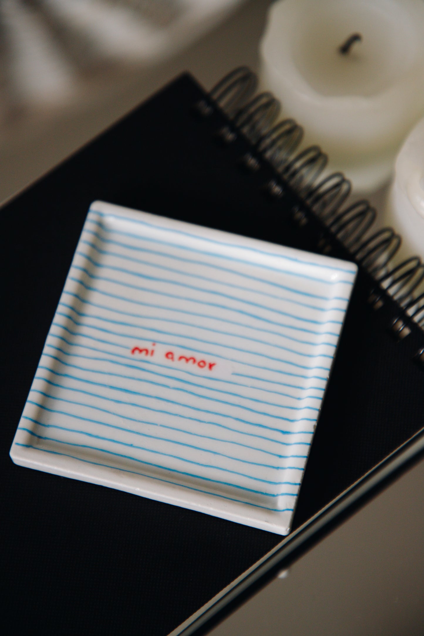 'mi amore' Notepad Coaster