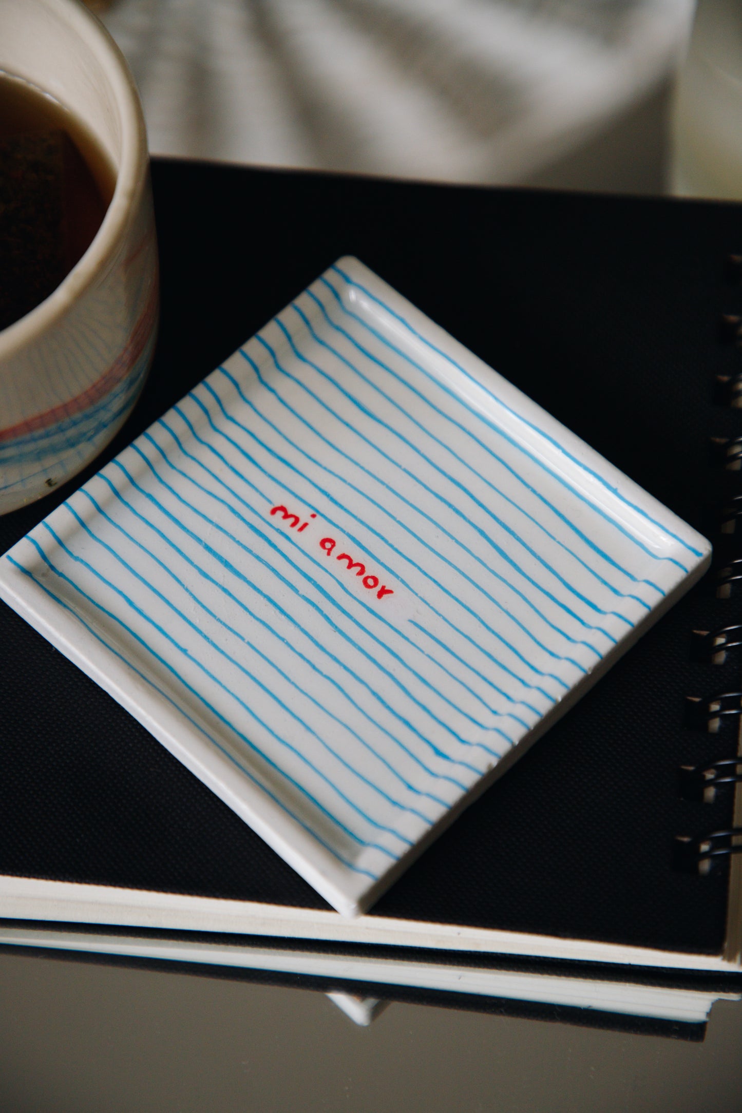 'mi amore' Notepad Coaster