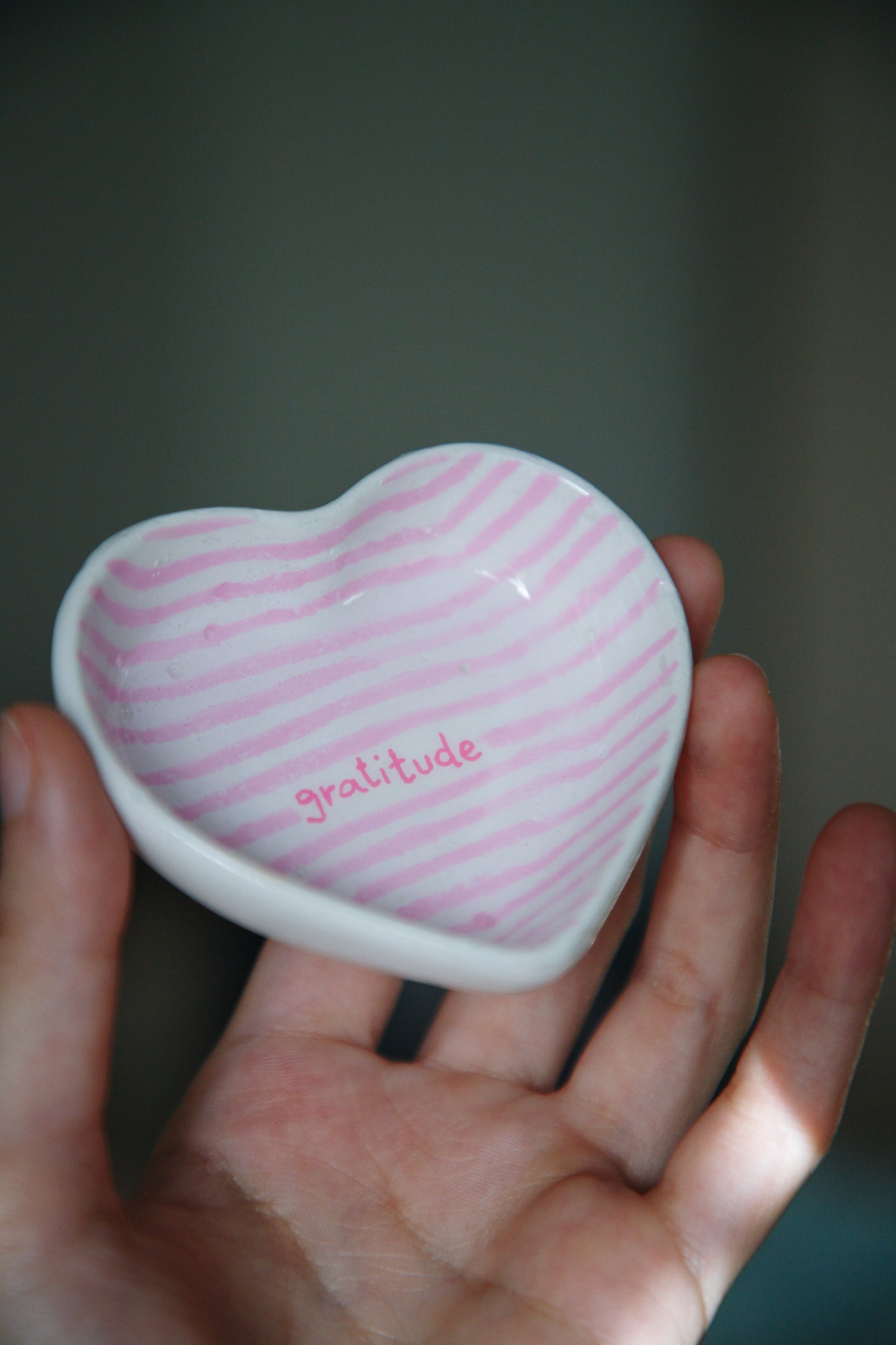 'Gratitude' Trinket Dish